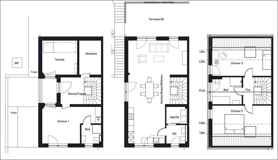 Doppelhaushälfte Waldaschaff - 4 Zimmer, 145 m&sup2;, 1.450&euro; | Angebot:26133680