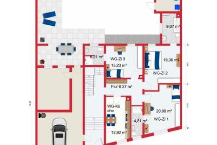 Wohnen auf Zeit Münster-Sarmsheim Sarmsheim - 1 Zimmer, 21 m&sup2;, 400&euro; | Angebot:26640492