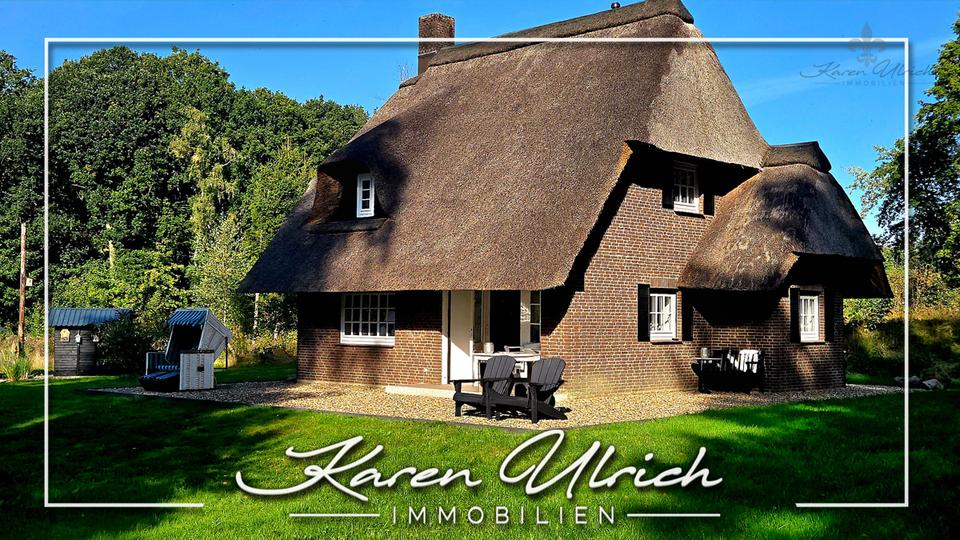 Reetdachtraum-voll möblierte nähe Golfplatz Hittfeld -Helmstorf 3 zimmer