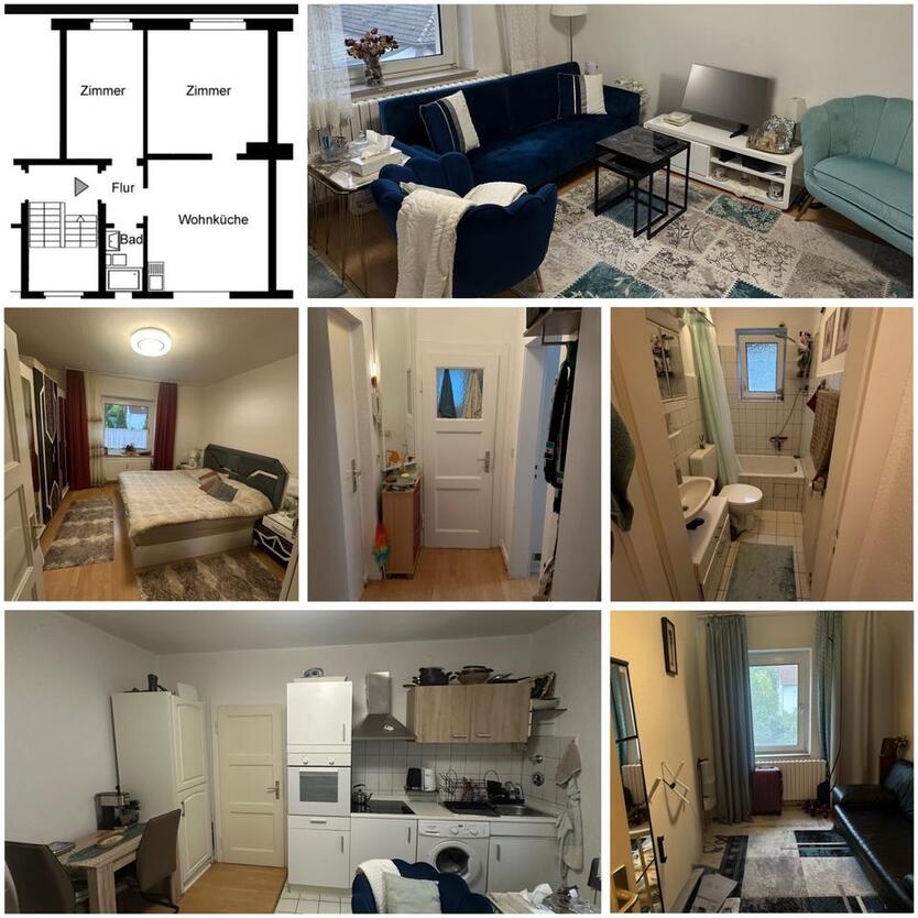 NACHMIETER für 3 Zimmer Wohnung in Reisholz Düsseldorf zimmer