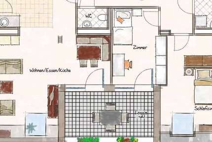 Wohnung Berchtesgaden - 3 Zimmer, 101 m&sup2;, 1.820&euro; | Angebot:25887385