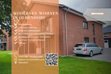 Wohnung Oldendorf - 3 Zimmer, 79 m&sup2;, 840&euro; | Angebot:22963767