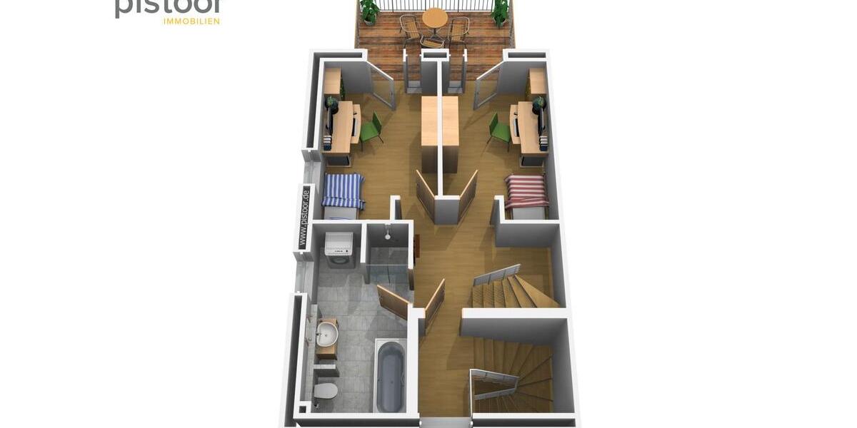 Etagenwohnung Apen - 5 Zimmer, 1.290&euro; | Angebot:23225419