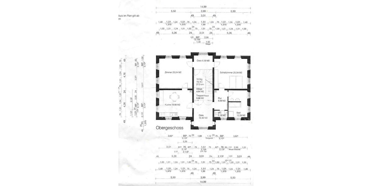 Etagenwohnung Bad Griesbach im Rottal - 2 Zimmer, 112 m&sup2;, 950&euro; | Angebot:25893407