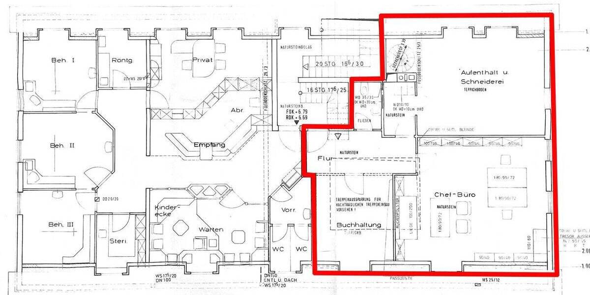 Gewerbeobjekt Schnaittach - 3 Zimmer, 100 m&sup2;, 800&euro; | Angebot:23954316