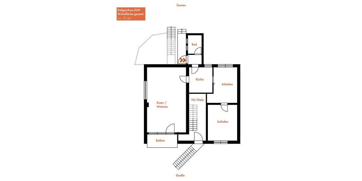 Erdgeschoßwohnung Schwalbach - 3 Zimmer, 113 m&sup2;, 850&euro; | Angebot:26270838