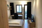 Komfort-Appartement mit Südbalkon und Tiefgarage - möbliert, uninähe
