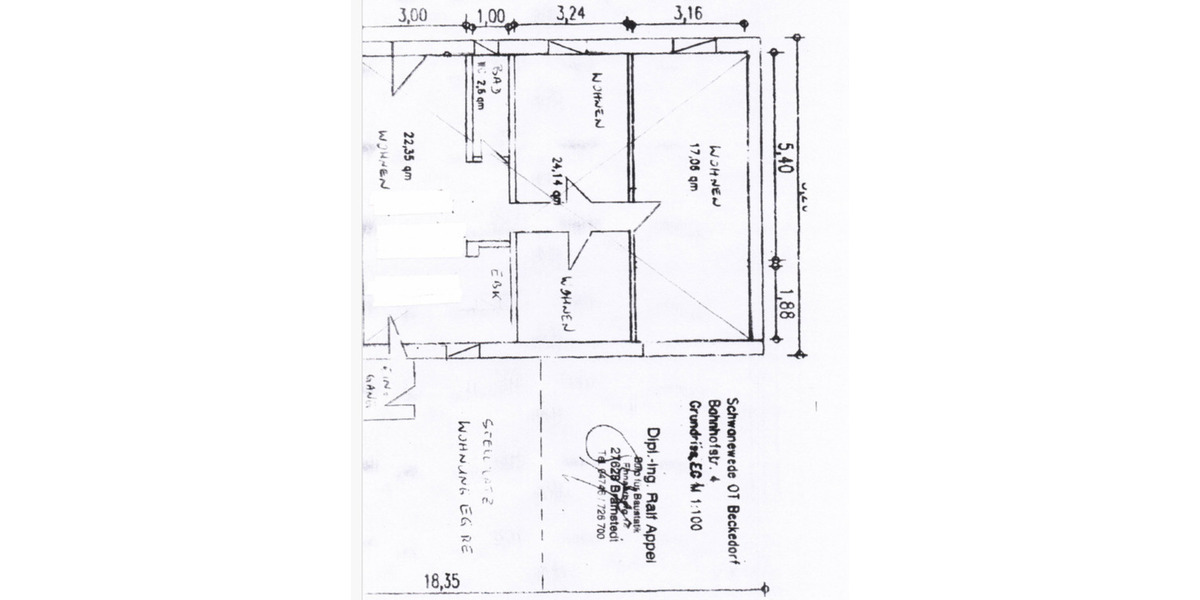 Erdgeschoßwohnung Bremen Burglesum - 4 Zimmer, 75 m&sup2;, 670&euro; | Angebot:24425679