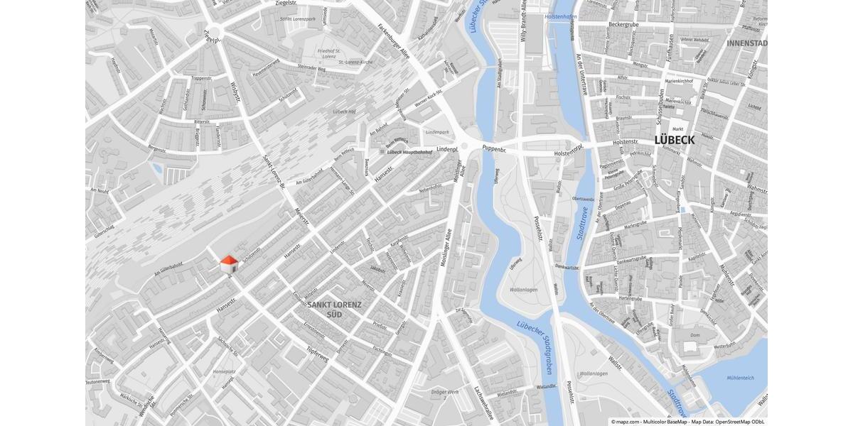 Erdgeschoßwohnung Lübeck Sankt Lorenz Nord - 3.5 Zimmer, 86 m&sup2;, 1.245&euro; | Angebot:25900356