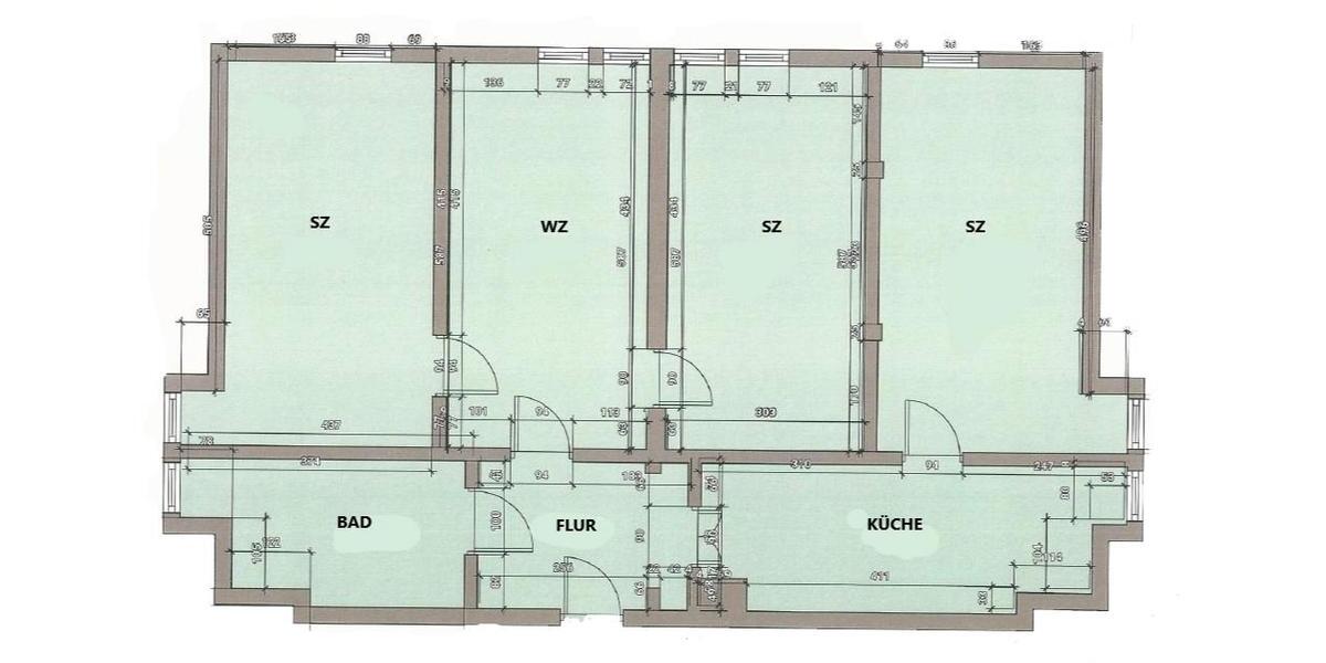 Etagenwohnung Ilsenburg (Harz) - 4 Zimmer, 104 m&sup2;, 725&euro; | Angebot:24898225