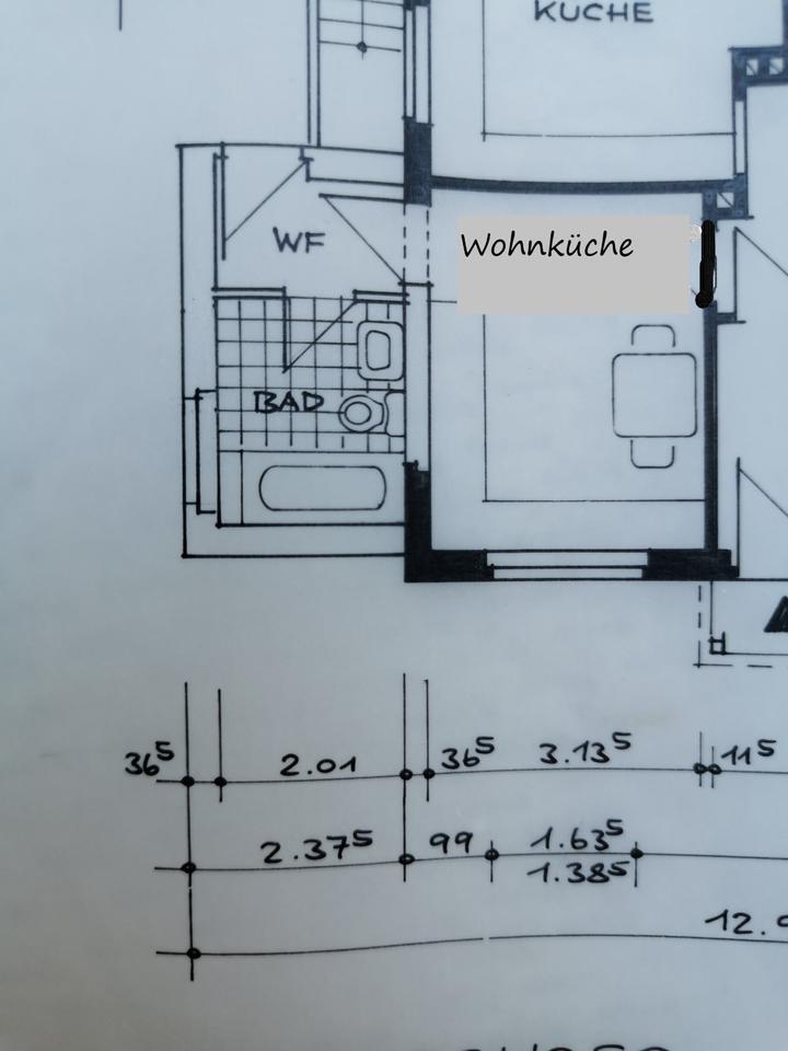 Kleine EinZimmerwohnung in Melle Gesmold