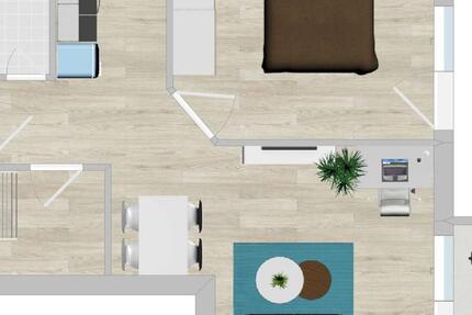 2 Zimmer - Studentenwohnung - 5min zur Uni zimmer