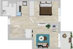 2 Zimmer - Studentenwohnung - 5min zur Uni zimmer