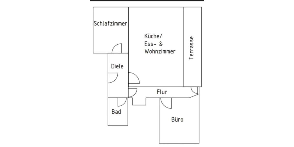 Erdgeschoßwohnung Pfalzgrafenweiler - 3 Zimmer, 68 m&sup2;, 600&euro; | Angebot:24830891