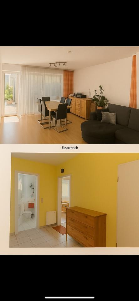 Helle 3-Zimmer -Wohnung mit Terrasse &Tiefgarage in Donauesching