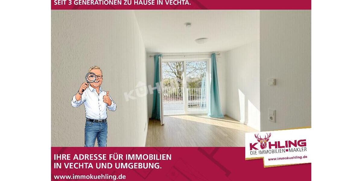 Etagenwohnung Diepholz - 1 Zimmer, 19 m&sup2;, 260&euro; | Angebot:26230532