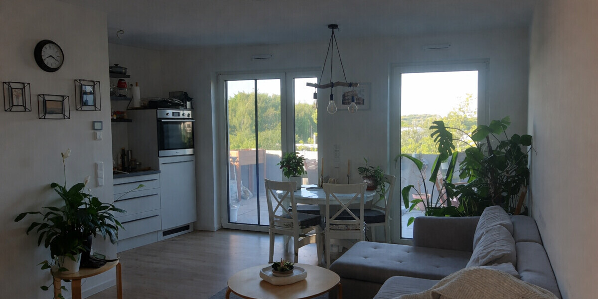 Ankommen und wohlfühlen – 2-Zimmer-Wohnung mit zwei Dachterrassen in Gievenbeck! - Etagenwohnung Münster Gievenbeck | Angebot:26199368