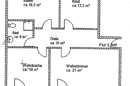 Wohnung München Pasing-Obermenzing - 3 Zimmer, 96 m&sup2;, 1.850&euro; | Angebot:25917531