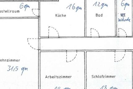 Wohnung Clausthal-Zellerfeld Zellerfeld - 3 Zimmer, 105 m&sup2;, 600&euro; | Angebot:26049260