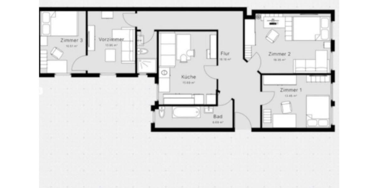 Wohnen auf Zeit Gifhorn - 1 Zimmer, 14 m&sup2;, 510&euro; | Angebot:26014185