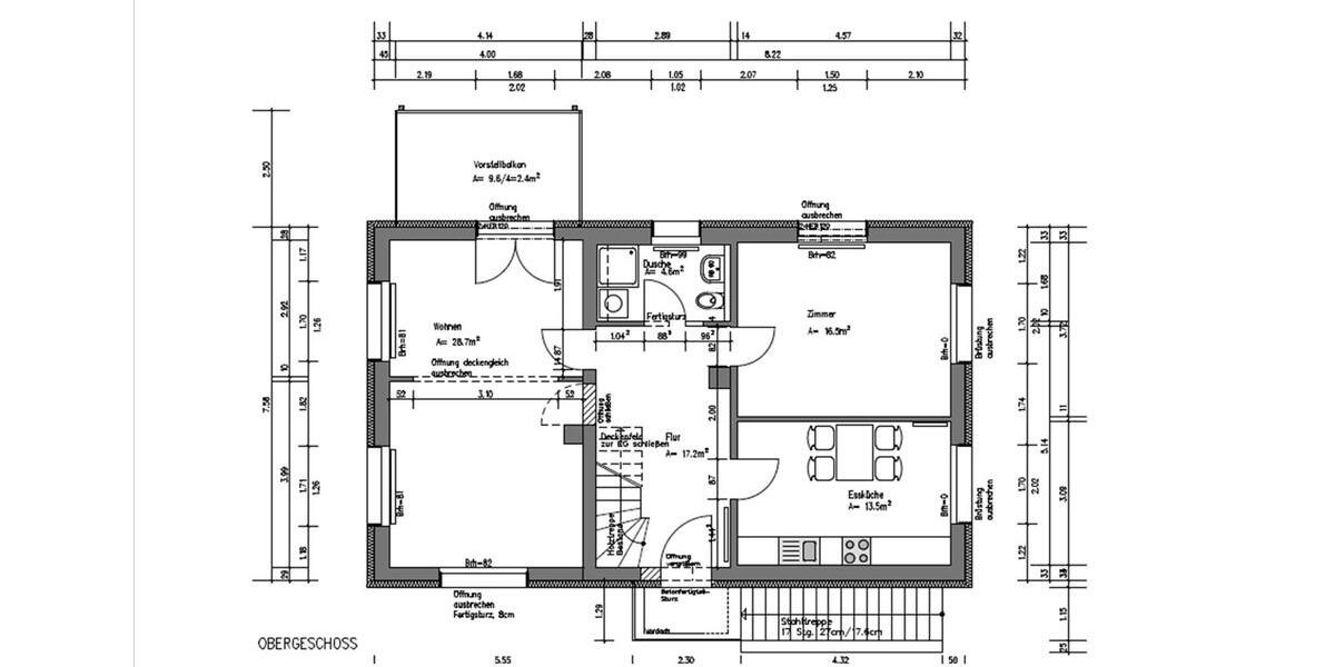 Maisonettenwohnung Baden-Baden Baden - 4 Zimmer, 130 m&sup2;, 1.360&euro; | Angebot:25127561