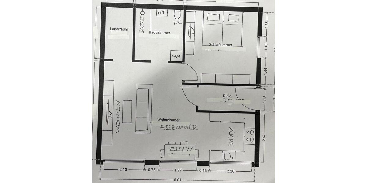2 Zimmer Wohnung zu vermieten 2 zimmer