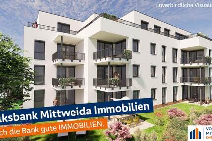 Erstbezug! Moderne 4-Zimmer Wohnung mit Garagenstellplatz - Wohnung Hartmannsdorf | Angebot:26557057
