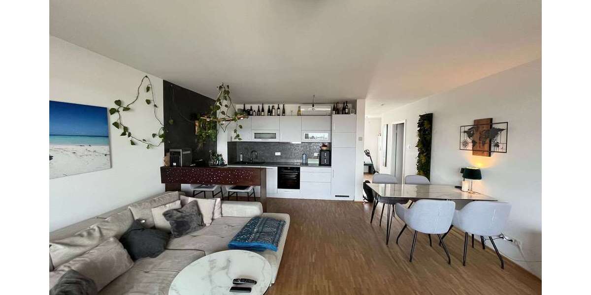 Etagenwohnung Mainz Binnen und Zollhafen Neustadt - 2 Zimmer, 64 m&sup2;, 1.500&euro; | Angebot:26741886
