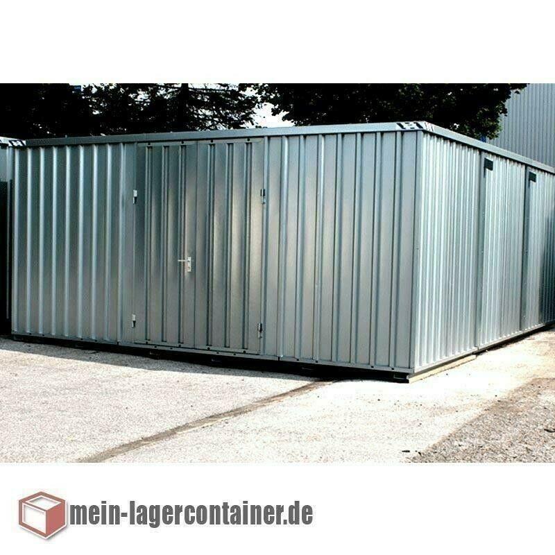 3x4m Leichtbauhalle Lagerhalle Stahlhalle Container Combi Neu