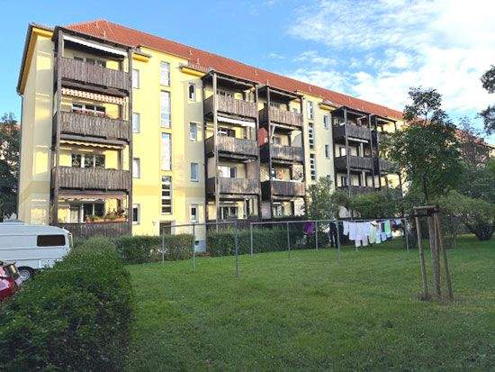 Striesen! - Wunderschöne 2-Zimmer-Wohnung mit Wohnküche und Balkon! -reserviert- 2 zimmer
