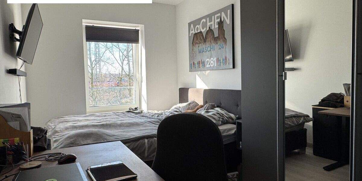 Etagenwohnung Aachen Aachen-Mitte - 3 Zimmer, 50 m&sup2;, 860&euro; | Angebot:25674557