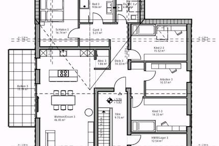 Wohnung Seligenstadt - 5 Zimmer, 137 m&sup2;, 2.700&euro; | Angebot:27591352
