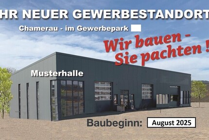 Gewerbehalle nach Ihren wünschen zu mieten!!!