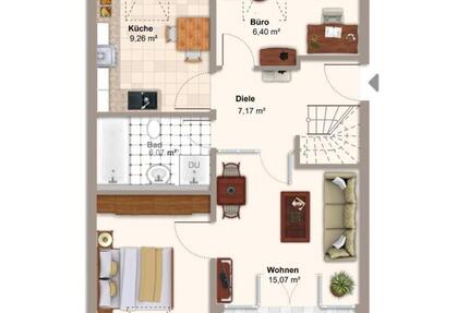 4 Zimmer Maisonette Wohnung 4 zimmer