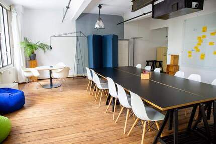 Büro im Industrieloft in Altona - All-in-Miete zimmer