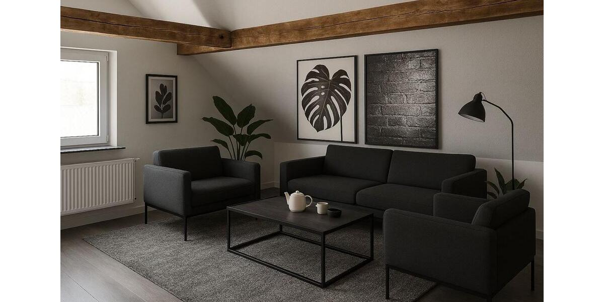 Dachgeschoßwohnung Niederwerrn - 3 Zimmer, 62 m&sup2;, 850&euro; | Angebot:25512593