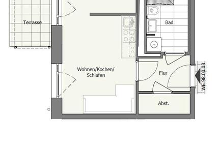 Wohnung Berlin Treptow-Köpenick - 1 Zimmer, 34 m&sup2;, 775&euro; | Angebot:26462656