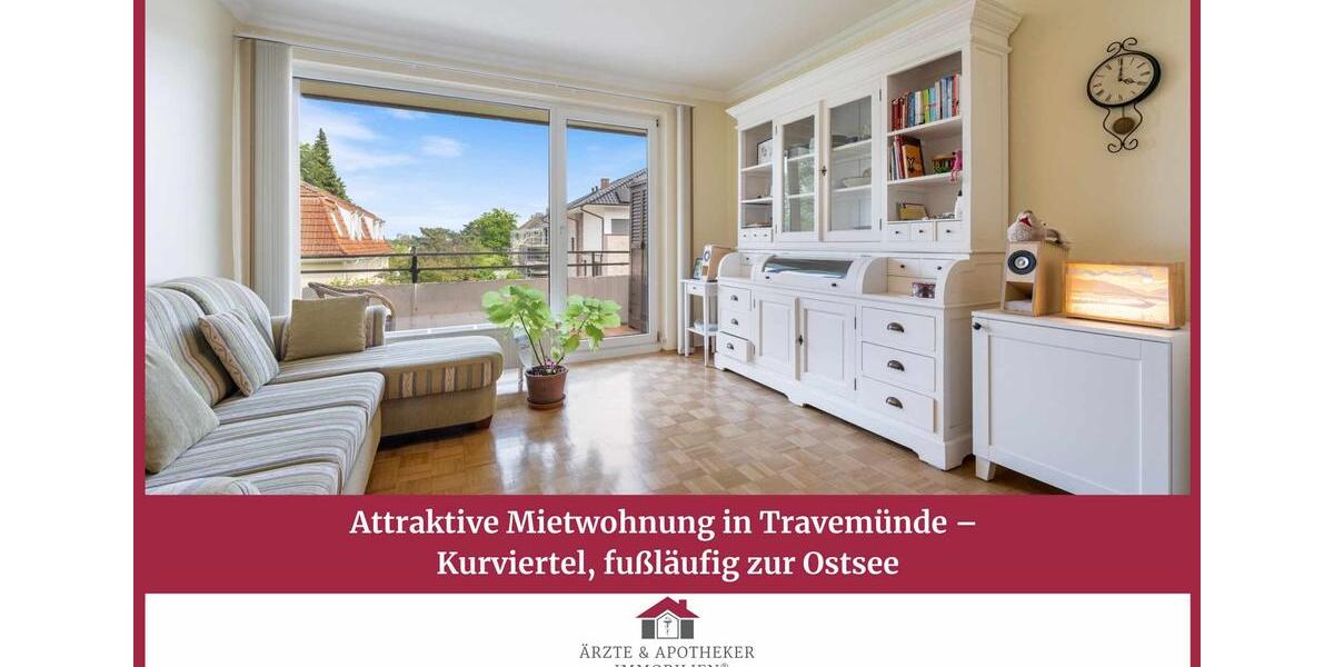 Etagenwohnung Lübeck Alt-Travemünde / Rönnau - 2 Zimmer, 54 m&sup2;, 950&euro; | Angebot:25261131