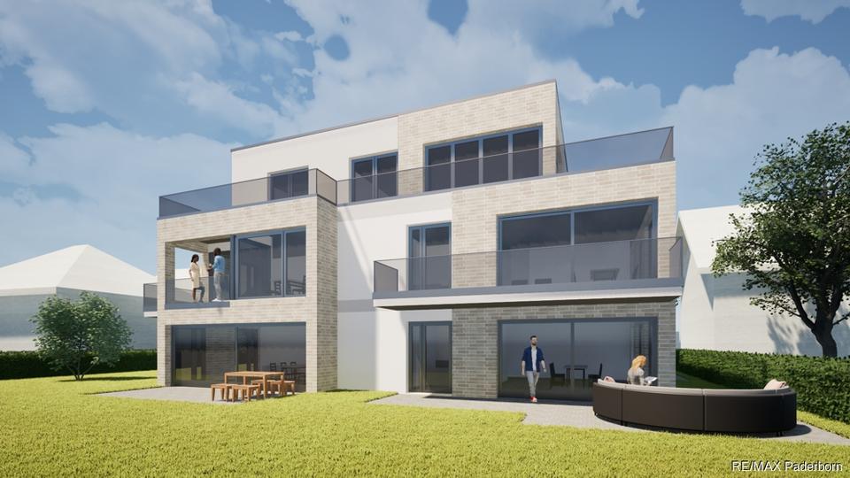 Erdgeschoßwohnung Paderborn Elsen - 2.5 Zimmer, 96 m&sup2;, 1.250&euro; | Angebot:25584470
