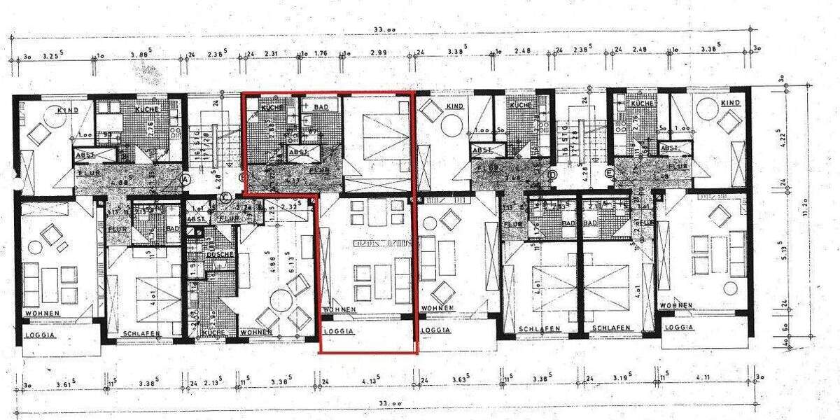 Etagenwohnung Lübeck St. Gertrud - 2 Zimmer, 51 m&sup2;, 850&euro; | Angebot:25775574