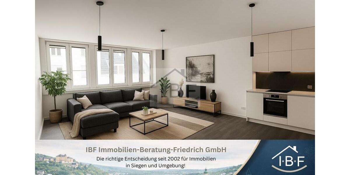 Etagenwohnung Siegen - 2 Zimmer, 72 m&sup2;, 790&euro; | Angebot:26645580