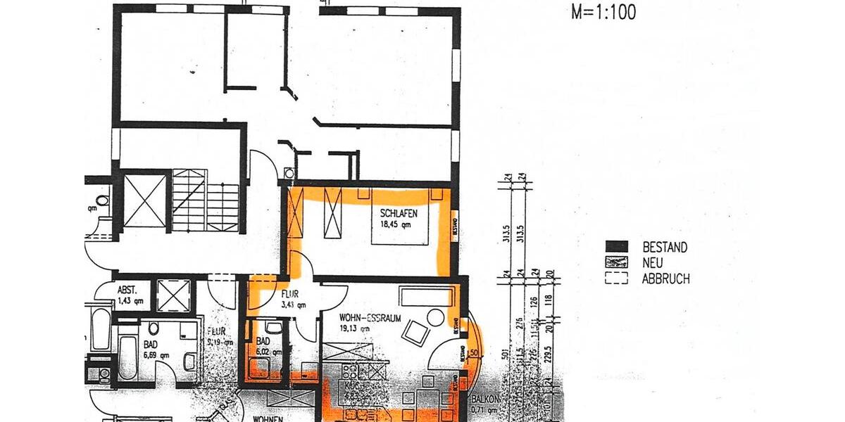 Etagenwohnung Wehr - 2 Zimmer, 52 m&sup2;, 800&euro; | Angebot:26704405