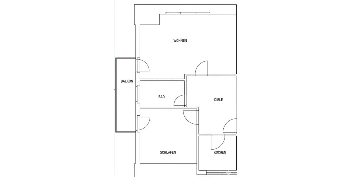 Dachgeschoßwohnung Lippstadt - 2 Zimmer, 58 m&sup2;, 739&euro; | Angebot:25756660