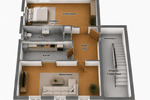 Etagenwohnung Trier Trier-Süd - 2 Zimmer, 55 m&sup2;, 850&euro; | Angebot:26694854