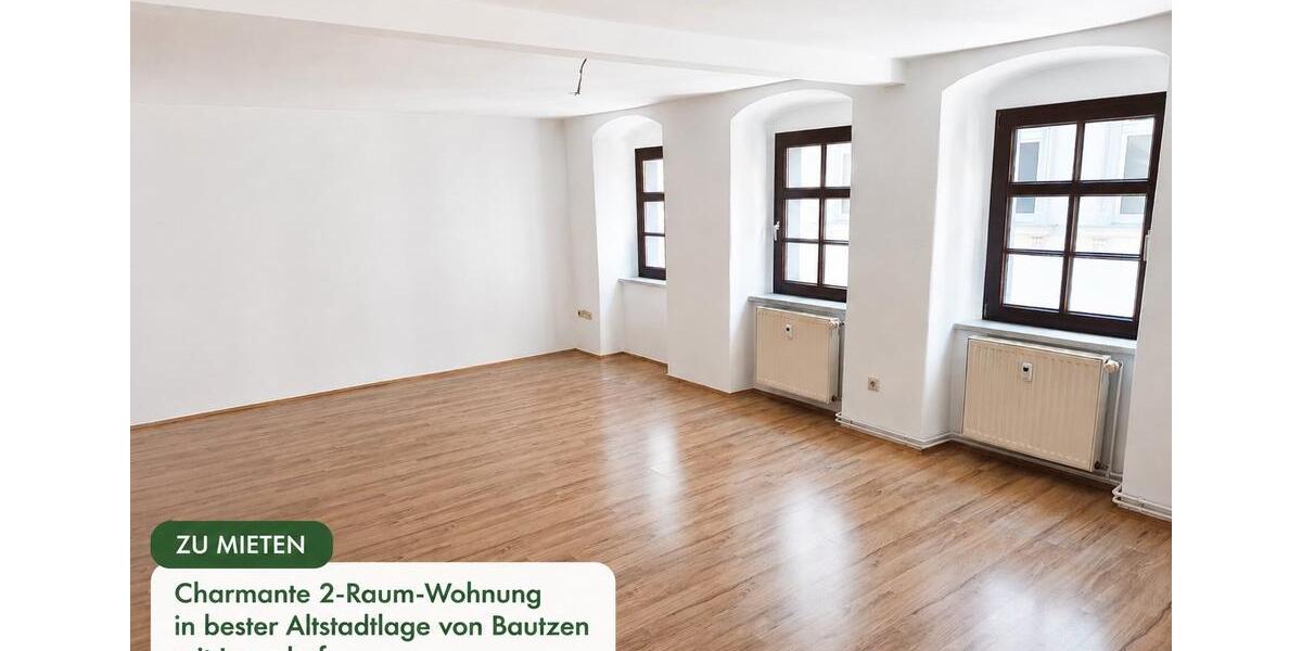 Etagenwohnung Bautzen - 2 Zimmer, 62 m&sup2;, 430&euro; | Angebot:26561427