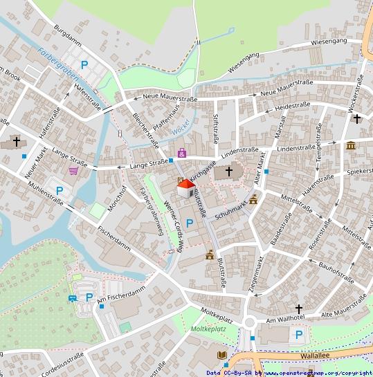 Dachgeschoßwohnung Parchim - 2 Zimmer, 87 m&sup2;, 737&euro; | Angebot:26368204