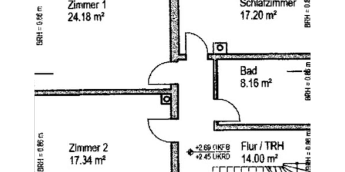 Etagenwohnung Kirtorf - 3 Zimmer, 80 m&sup2;, 750&euro; | Angebot:24795631