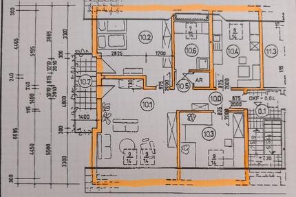 Wohnung Ilmenau Frauenwald - 3 Zimmer, 82 m&sup2;, 615&euro; | Angebot:24712629