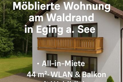 Wohnung Eging am See - 2 Zimmer, 46 m&sup2;, 875&euro; | Angebot:26664473