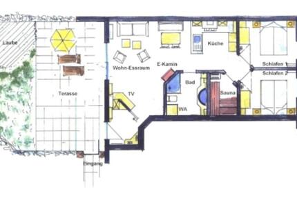 Wohnung Bergen auf Rügen - 3 Zimmer, 75 m&sup2;, 1.200&euro; | Angebot:24980116
